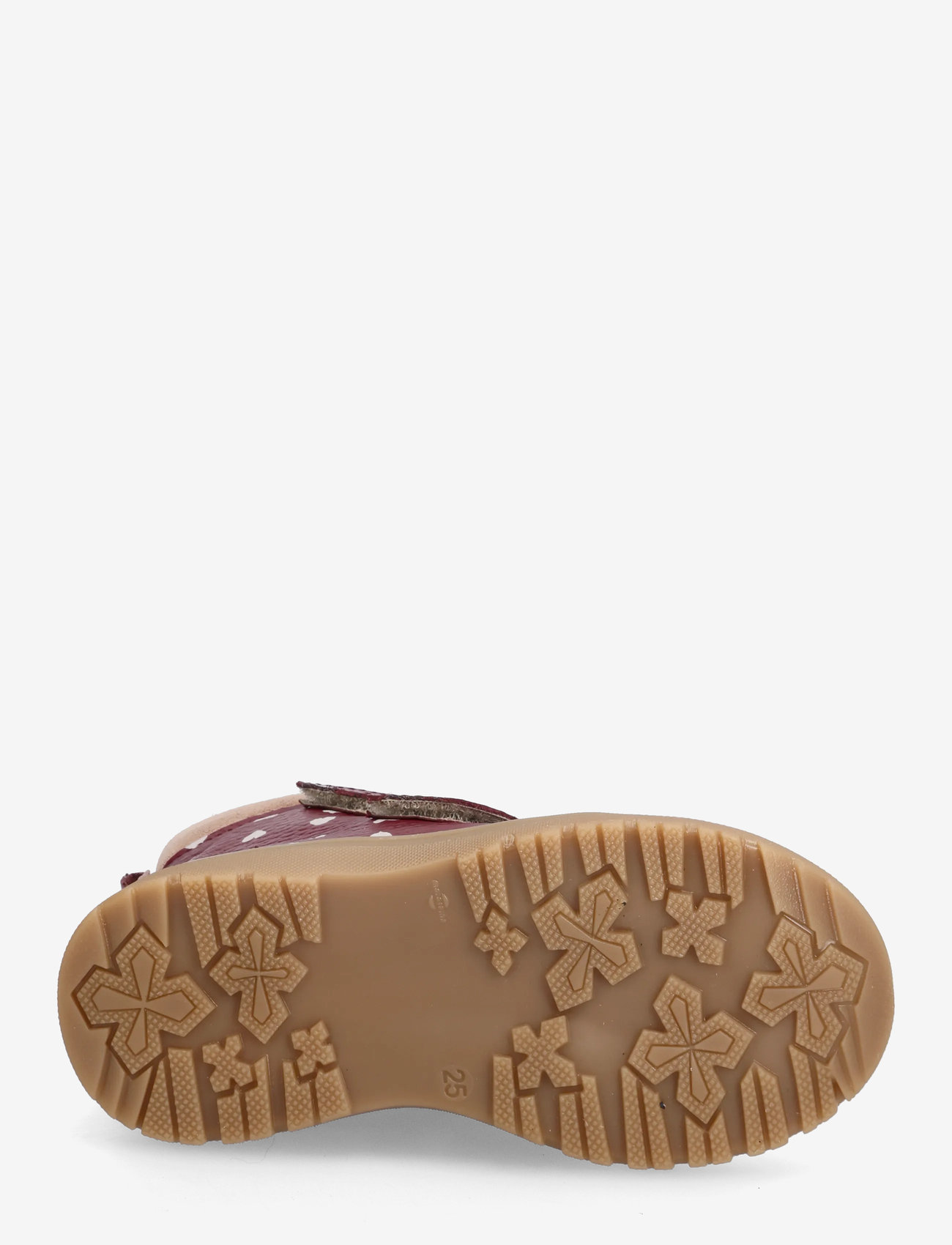 ANGULUS - Boots - flat - with velcro - winterstiefel - 3951/3222 berry hearts/rosebud - 4