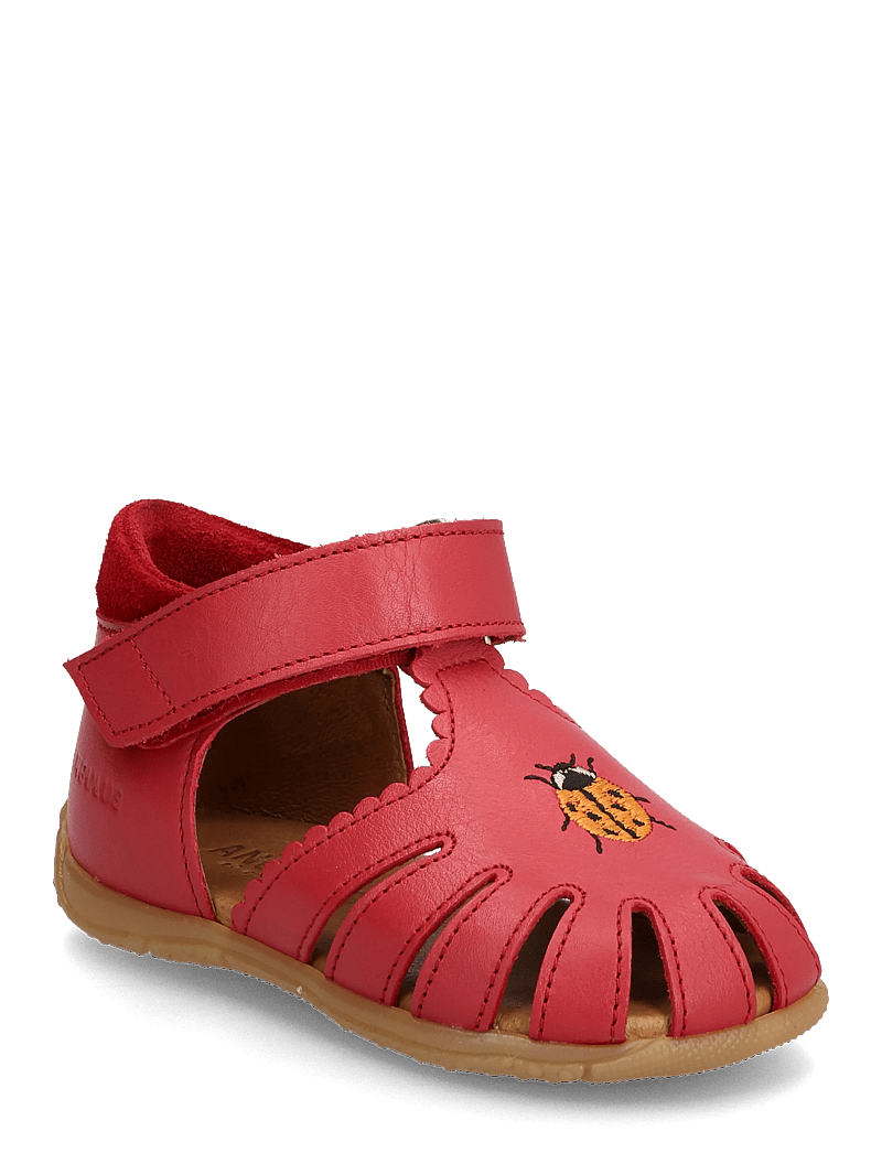 ANGULUS - Sandals - flat - closed toe - kingad - 1731/1777 red/red - 0