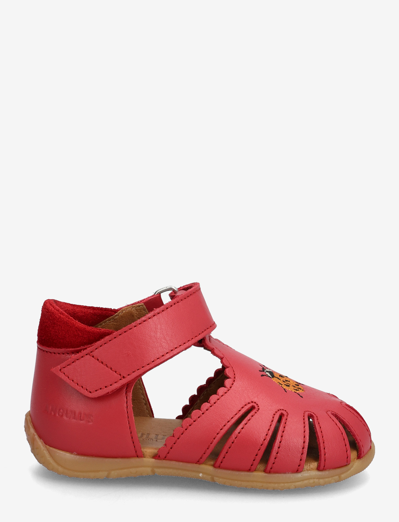 ANGULUS - Sandals - flat  - closed toe - kingad - 1731/1777 red/red - 1