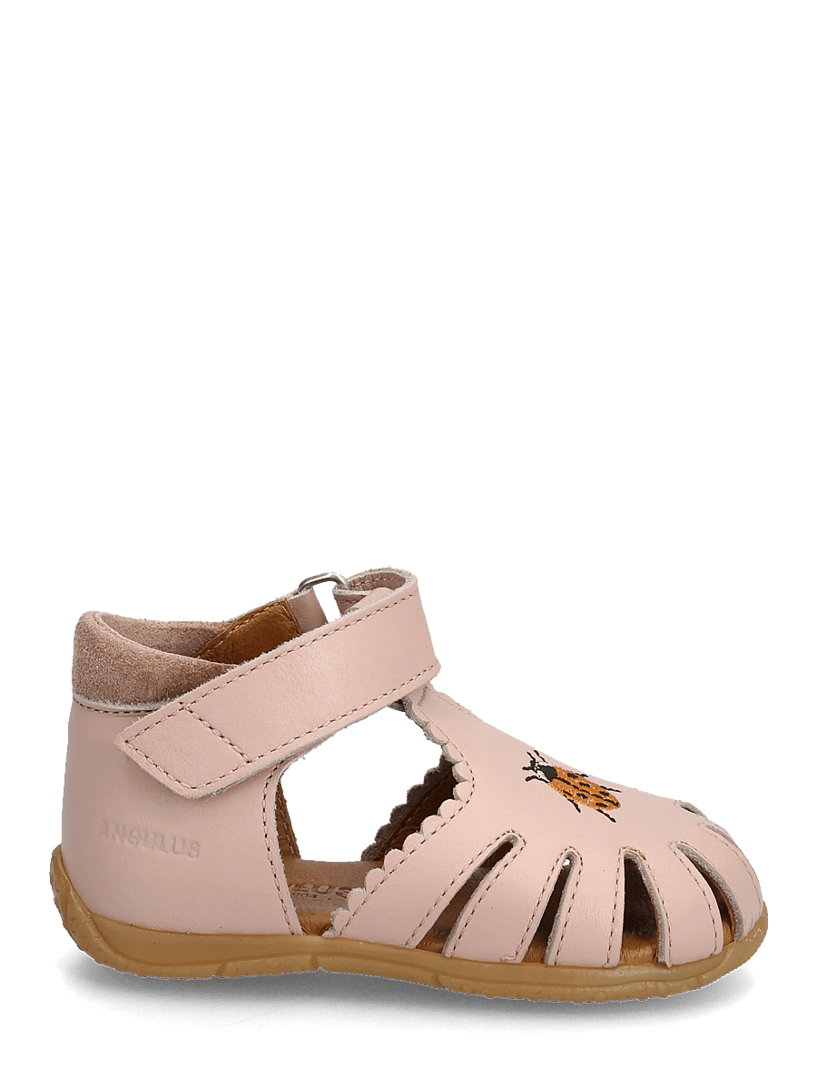 ANGULUS - Sandals - flat - closed toe - schuhe - 3203/3222 rosebud/rosebud - 2