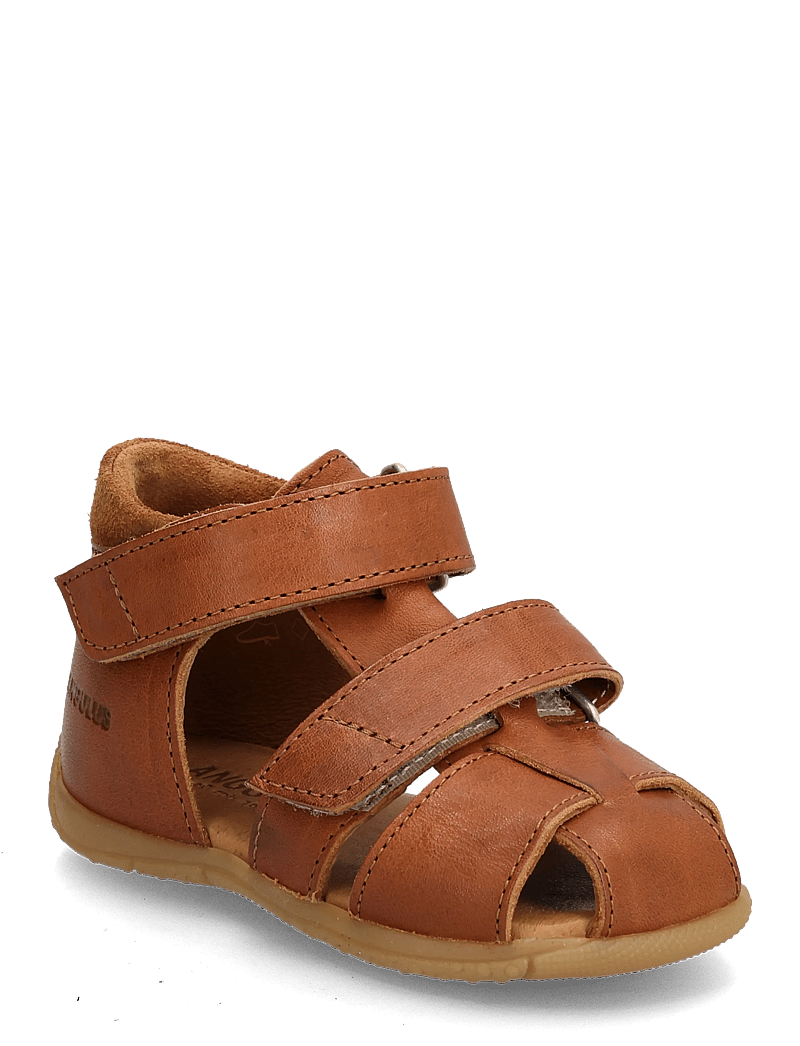 ANGULUS - Sandals - flat - closed toe - kingad - 1545/2219 cognac/cognac - 1