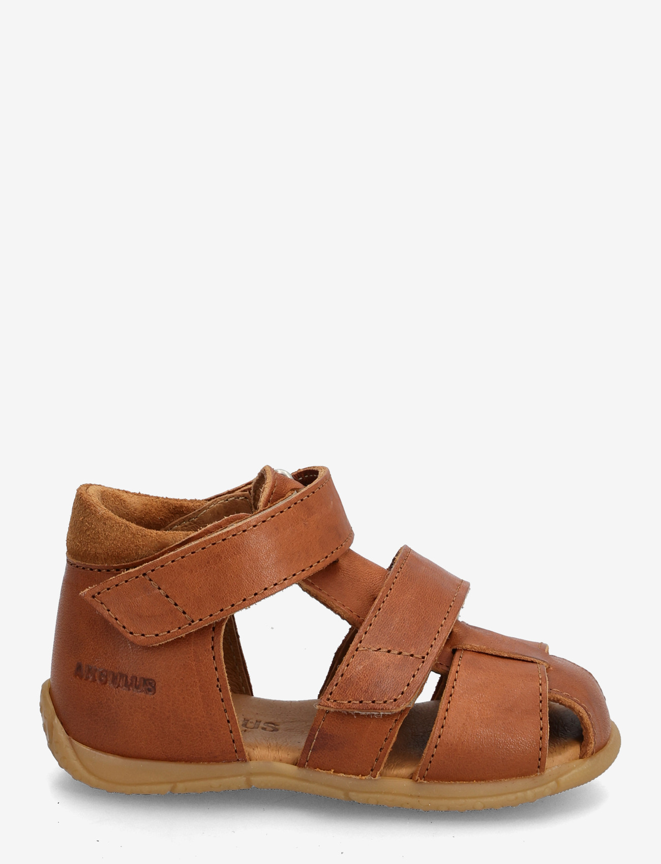 ANGULUS - Sandals - flat  - closed toe - kingad - 1545/2219 cognac/cognac - 2