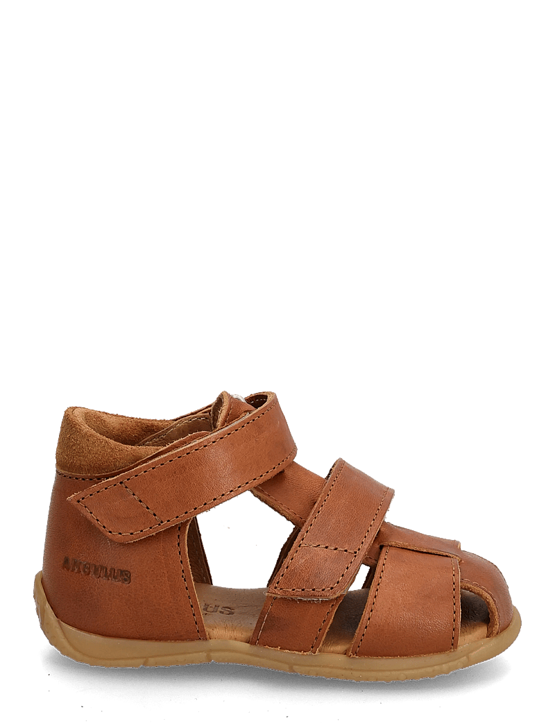 ANGULUS - Sandals - flat - closed toe - kingad - 1545/2219 cognac/cognac - 2