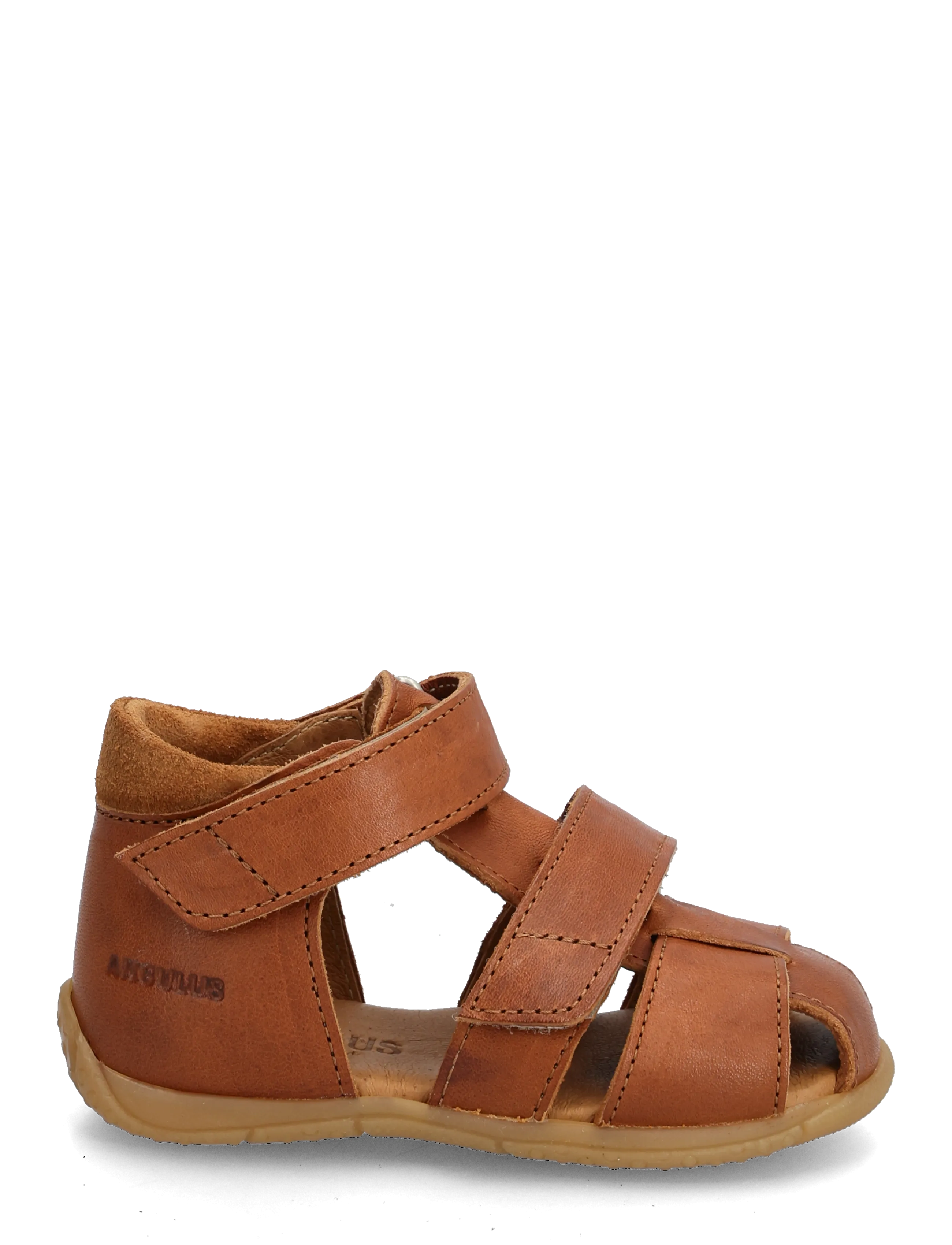 ANGULUS - Sandals - flat  - closed toe - schuhe - 1545/2219 cognac/cognac - 2