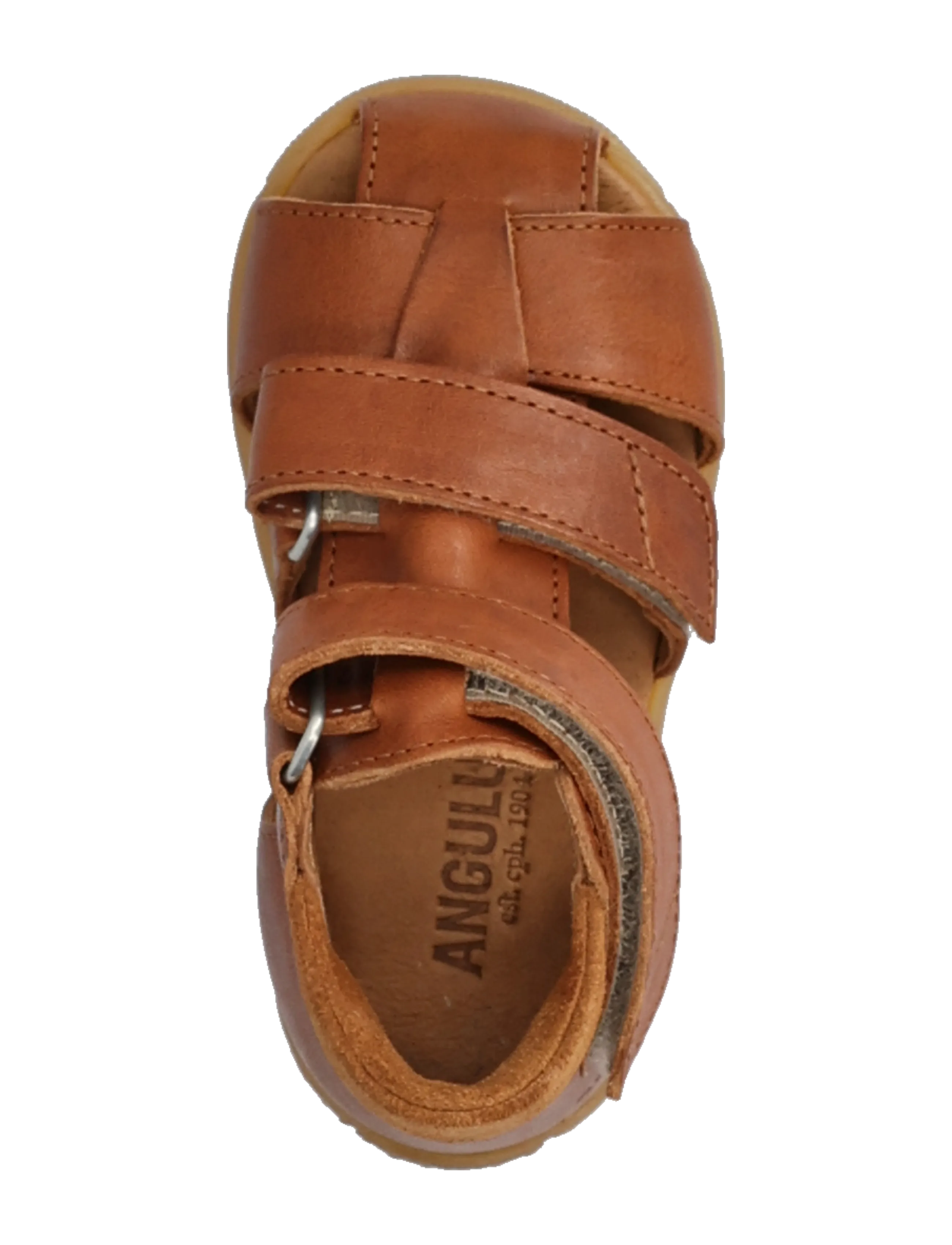 ANGULUS - Sandals - flat  - closed toe - schuhe - 1545/2219 cognac/cognac - 4
