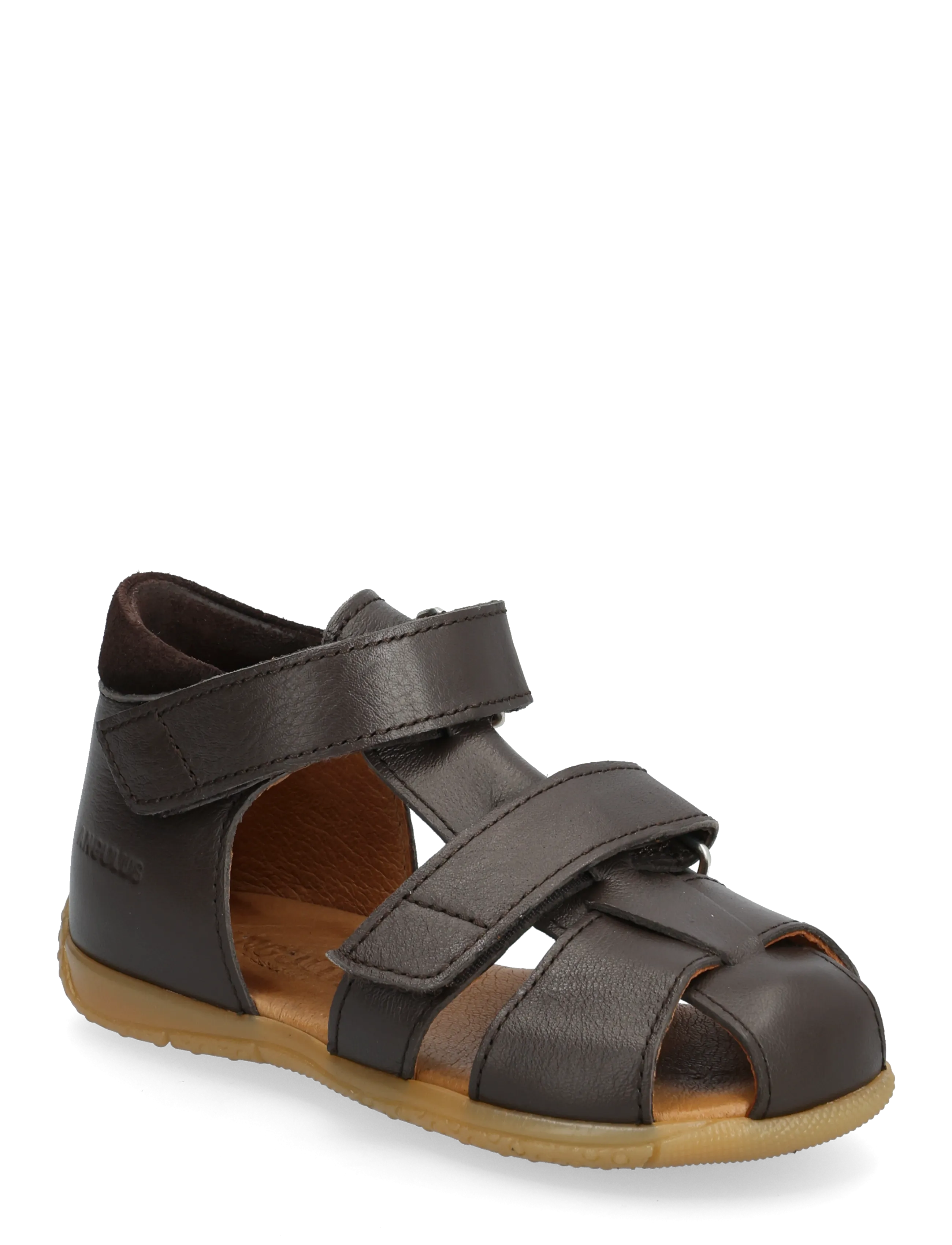 ANGULUS Sandals - flat  - closed toe - Shoes - 3200/1779 DARK BROWN/DARK BROW / brown