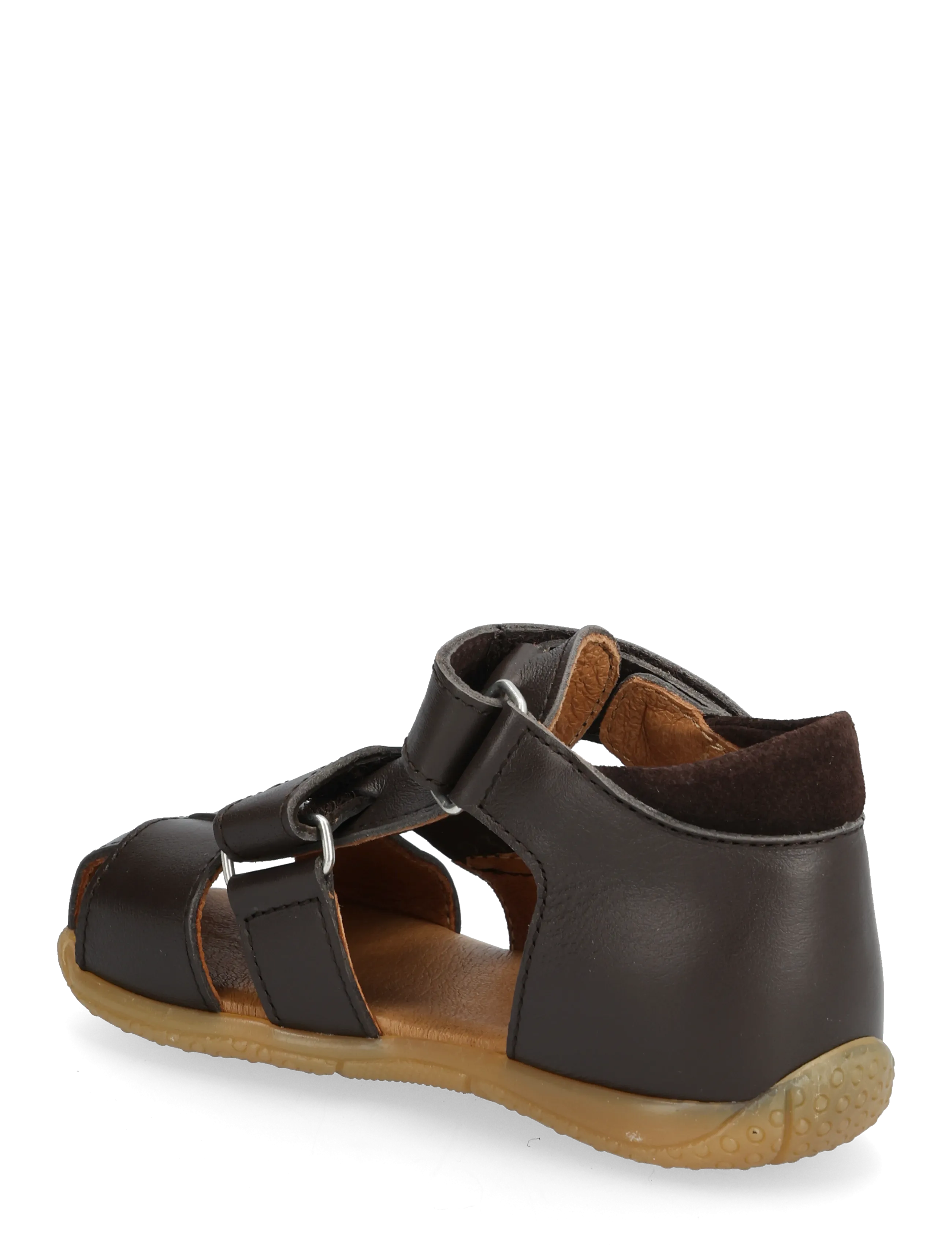 ANGULUS - Sandals - flat  - closed toe - kengät - 3200/1779 dark brown/dark brow - 2