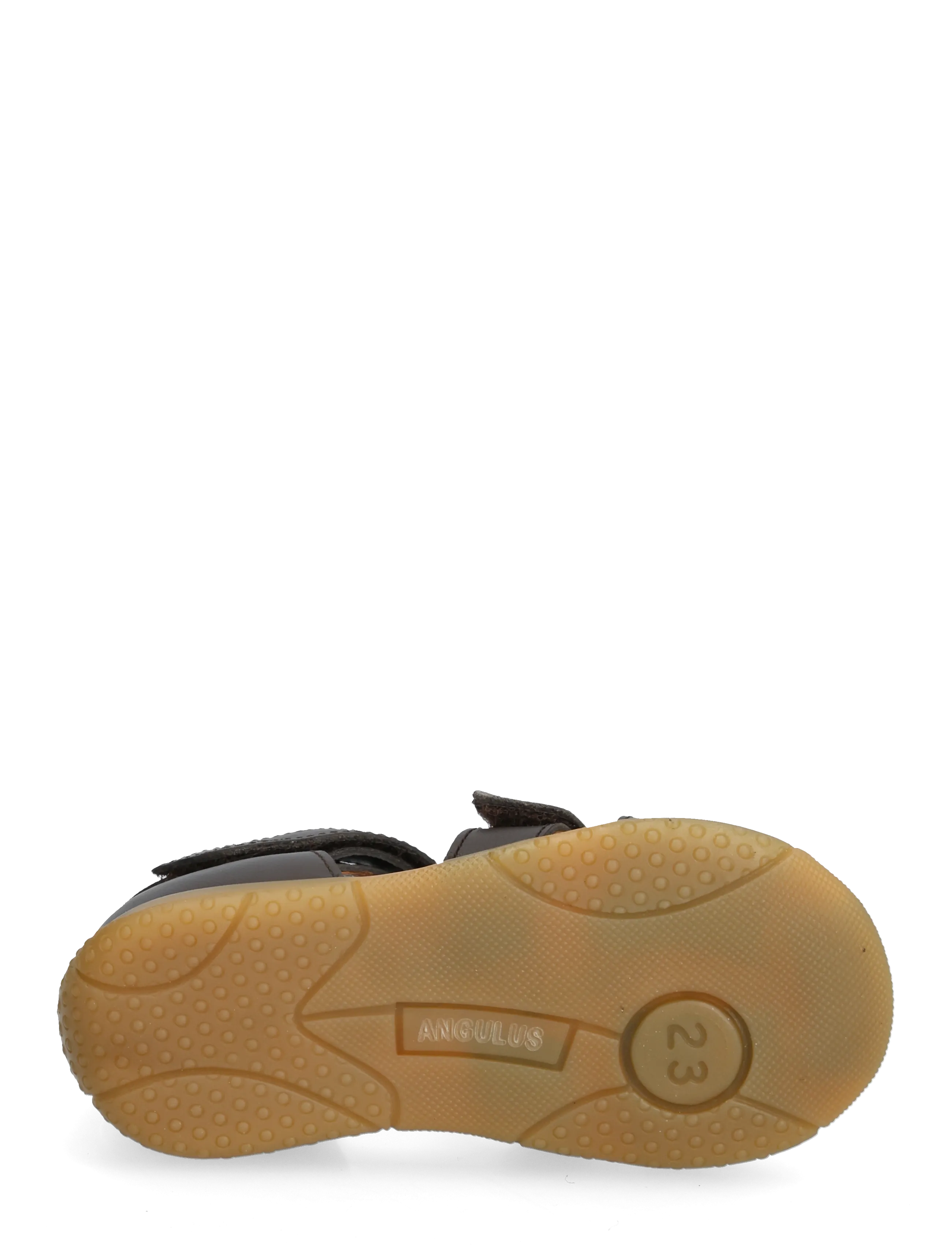 ANGULUS - Sandals - flat  - closed toe - kengät - 3200/1779 dark brown/dark brow - 4
