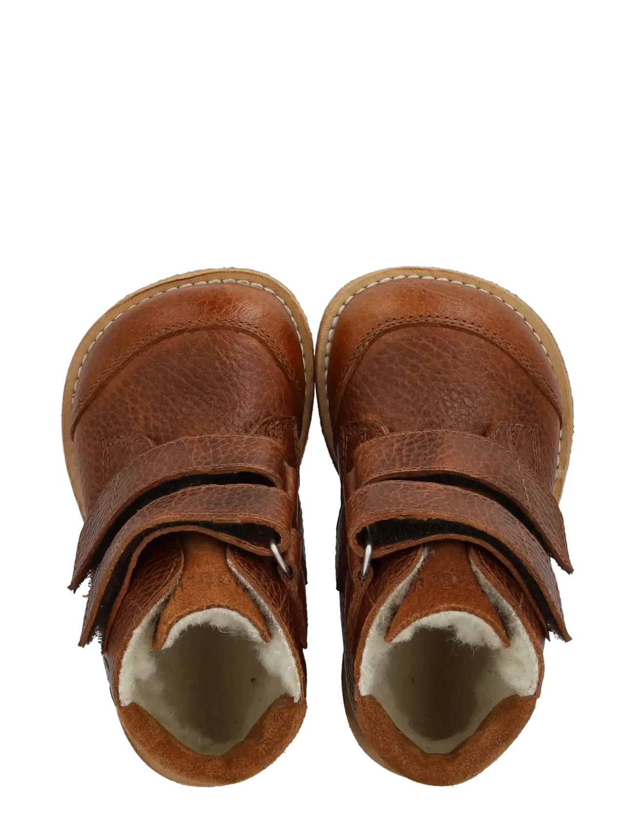 ANGULUS - Boots - flat - with velcro - winter boots - 2509/2219 cognac - 3