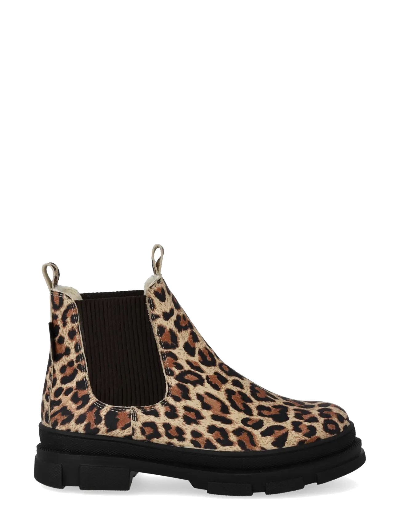 ANGULUS - Boots - flat - winter boots - 4020/046 beige leo/dark brown - 1