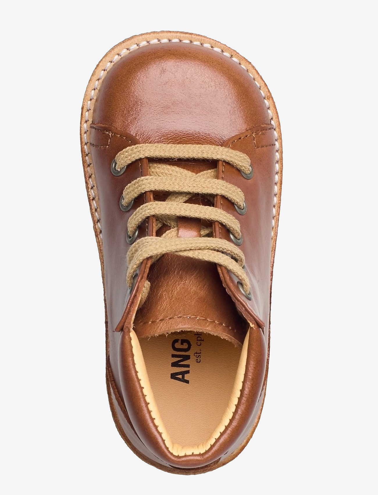 ANGULUS - Shoes - flat - with lace - 1838 cognac - 3