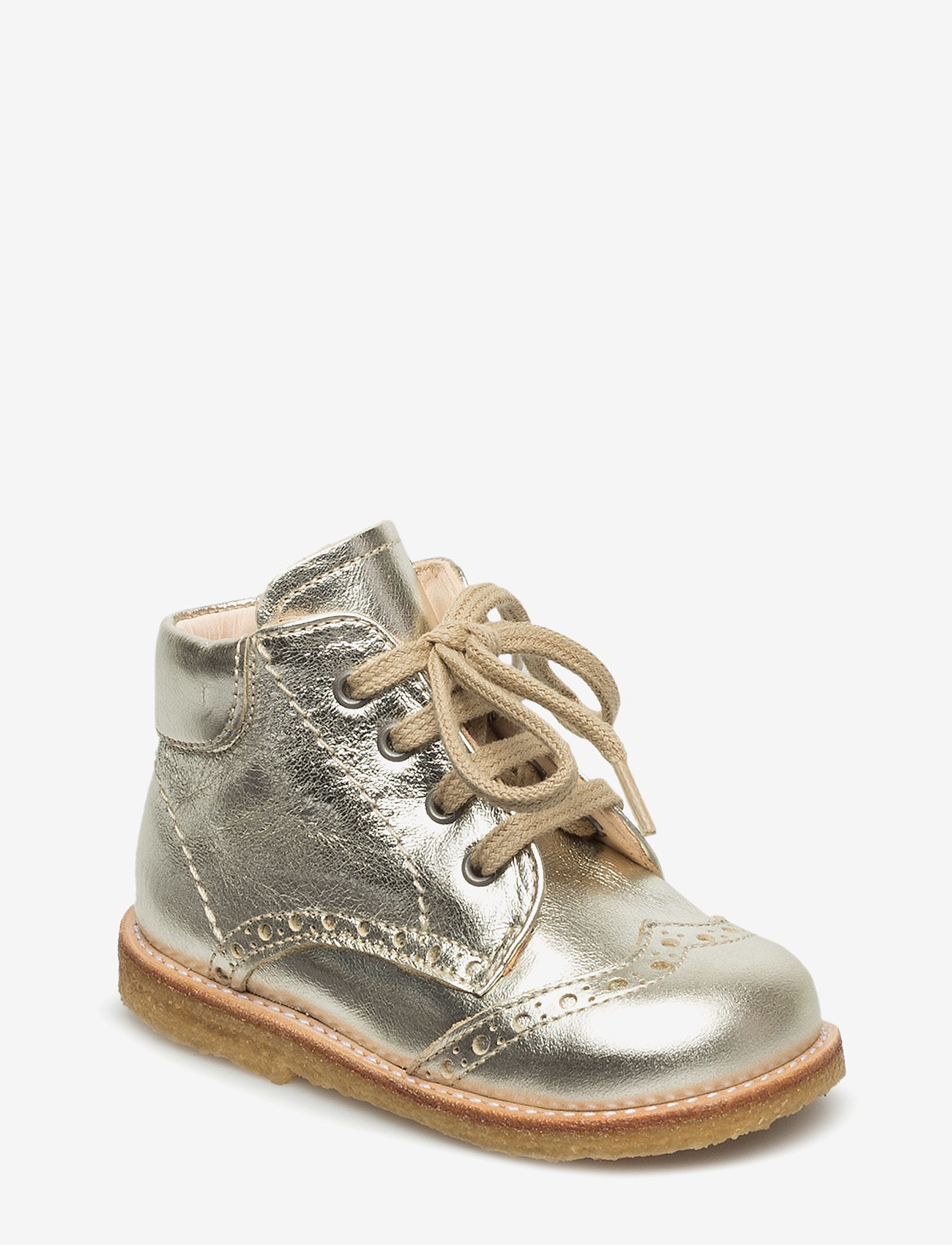 ANGULUS - Sandals - flat - closed toe - - skor - 1325 champagne - 0