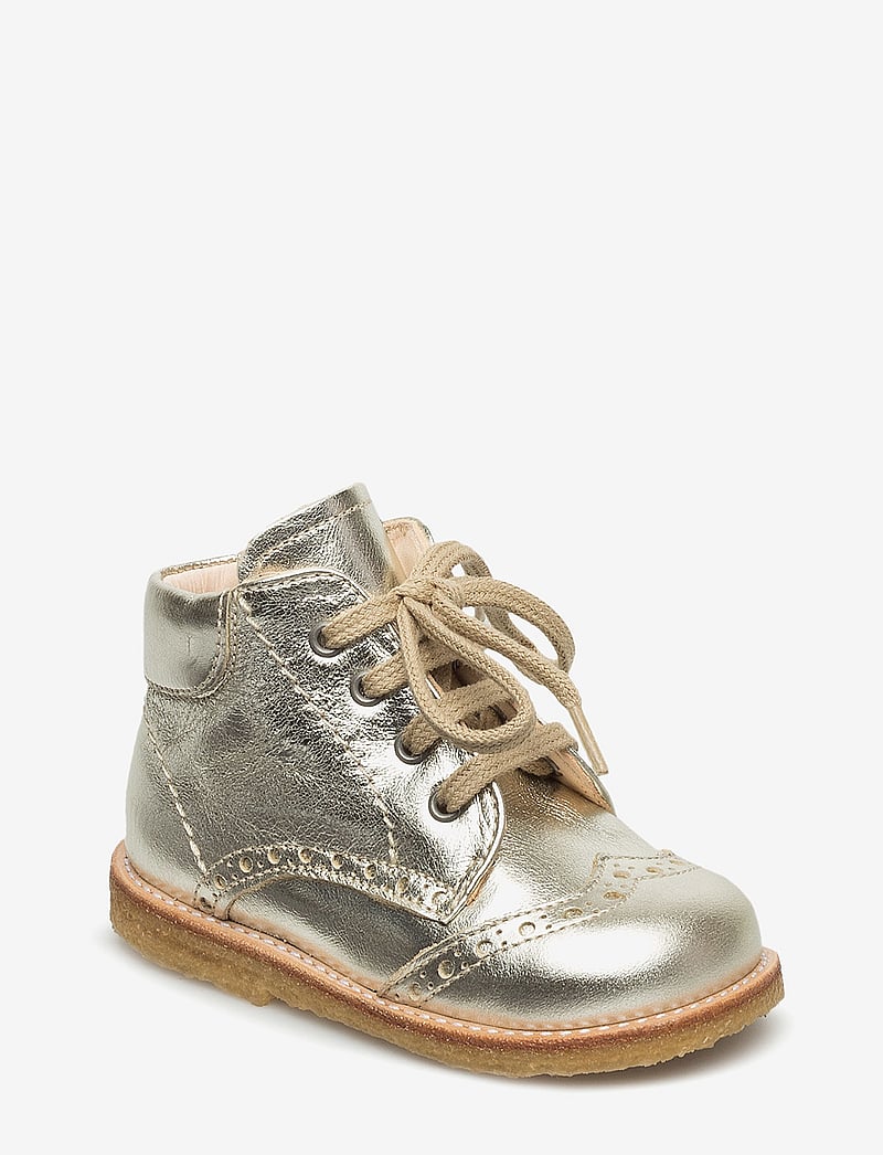 ANGULUS - Sandals - flat - closed toe - - skor - 1325 champagne - 0