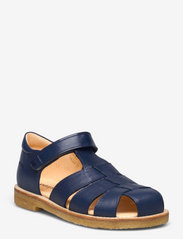 ANGULUS - Sandals - flat - closed toe -  - siksniņu sandales - 1413 blue - 0