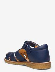 ANGULUS - Sandals - flat - closed toe -  - siksniņu sandales - 1413 blue - 2