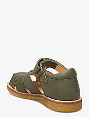 ANGULUS - Sandals - flat - closed toe - - letnie okazje - 1588 dark green - 2