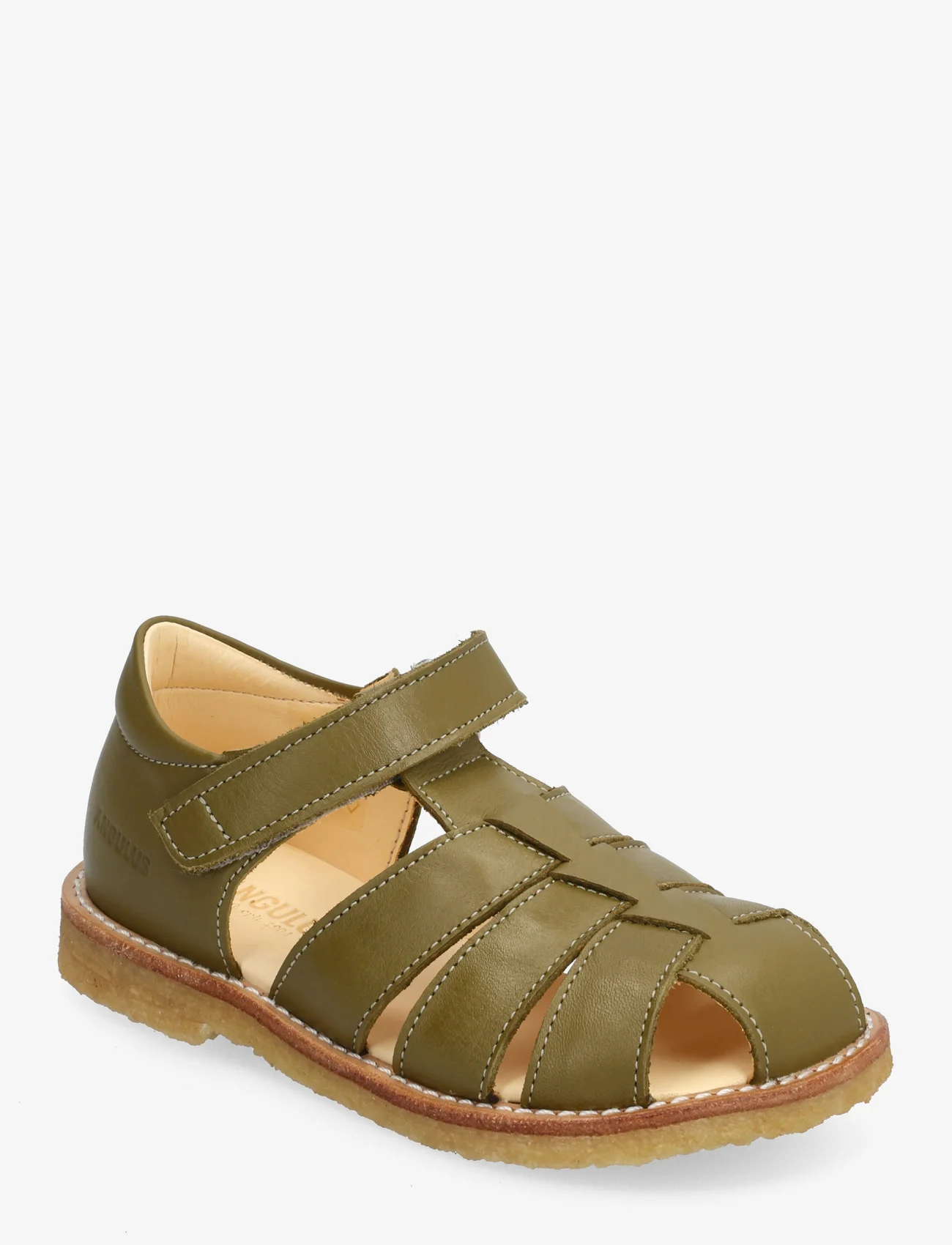 ANGULUS - Sandals - flat - closed toe - - sommarfynd - 1728 olive - 0