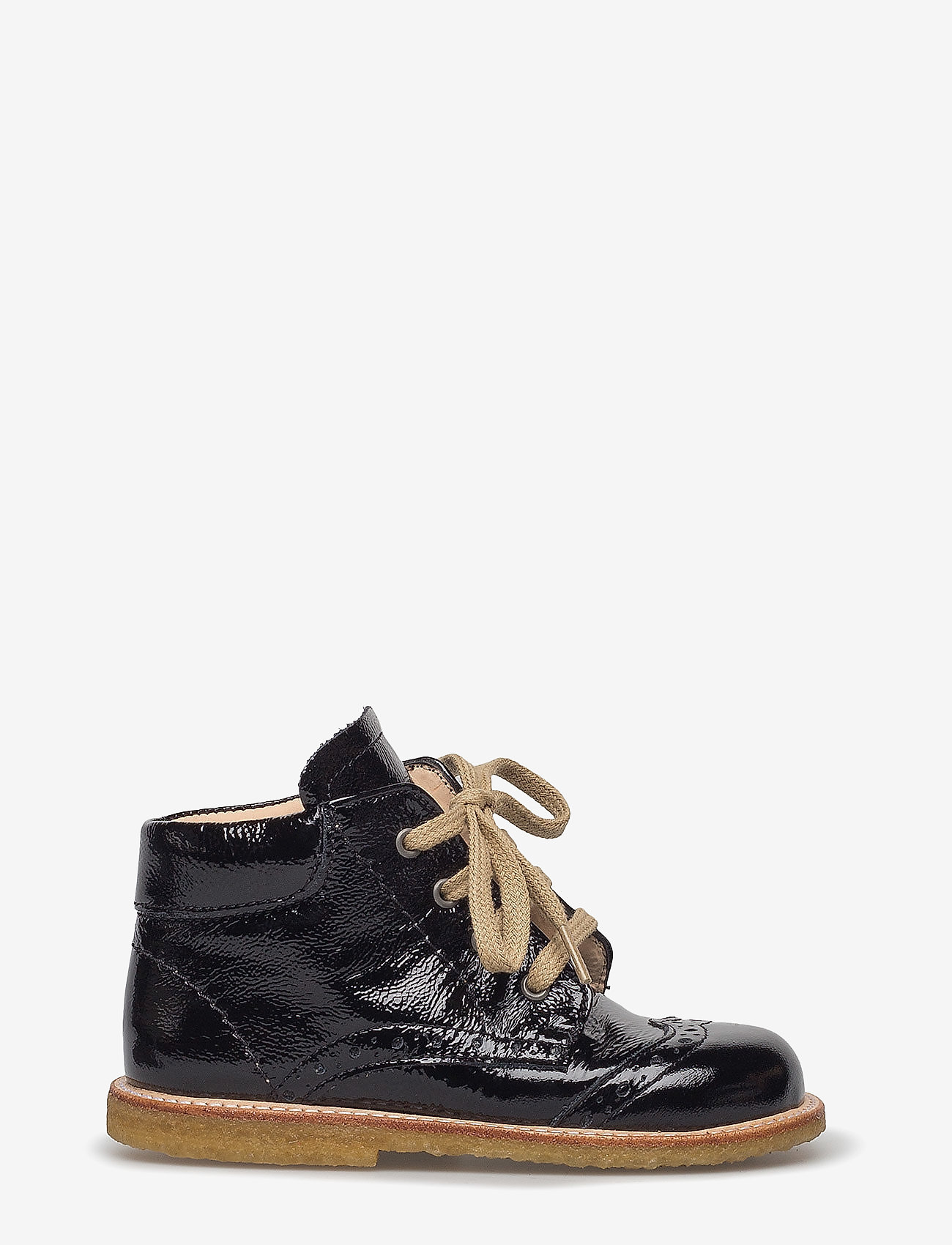 ANGULUS - Shoes - flat - with lace - back to school - 2504 black - 1