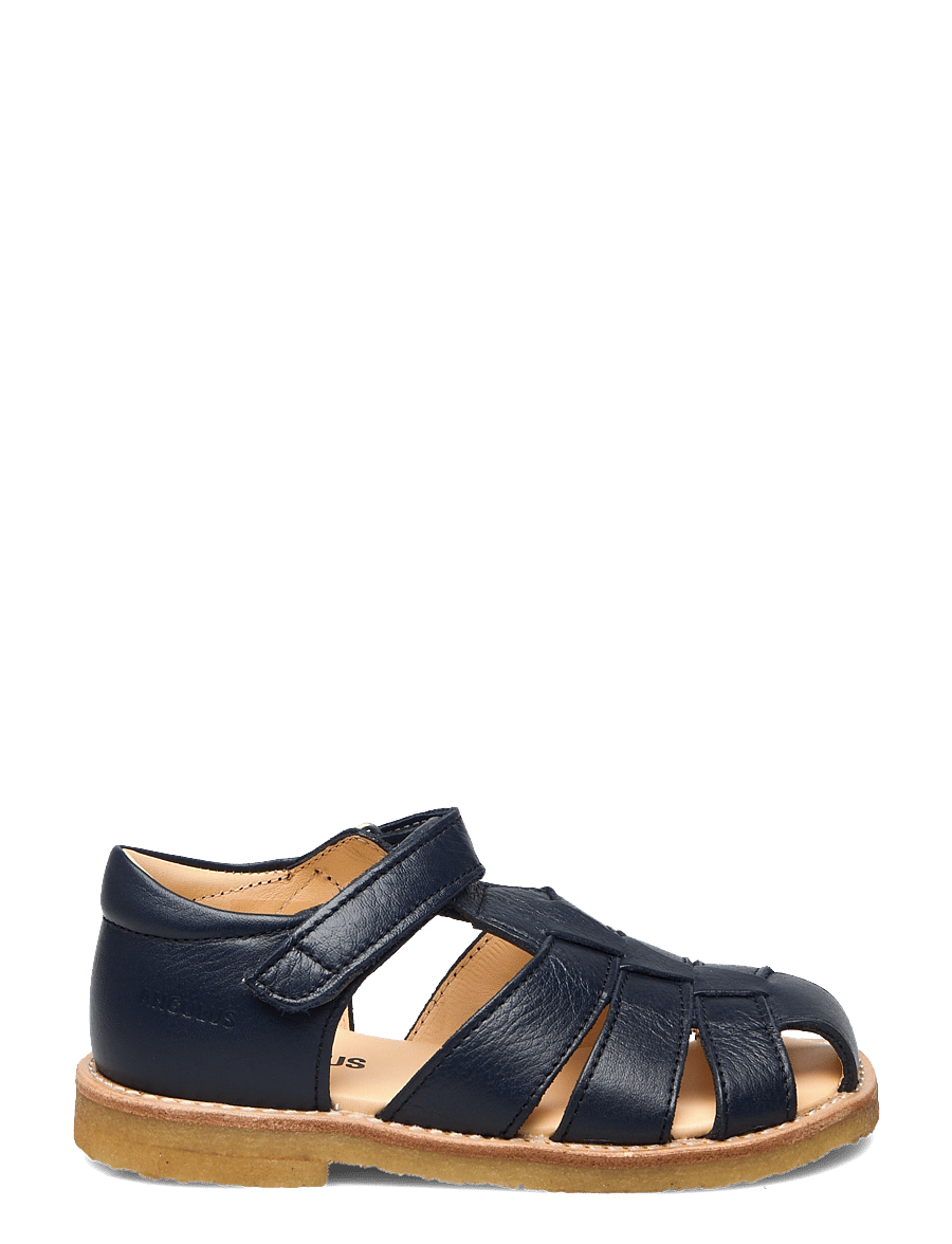 ANGULUS - Sandals - flat - closed toe - schoenen - 2585 navy - 2