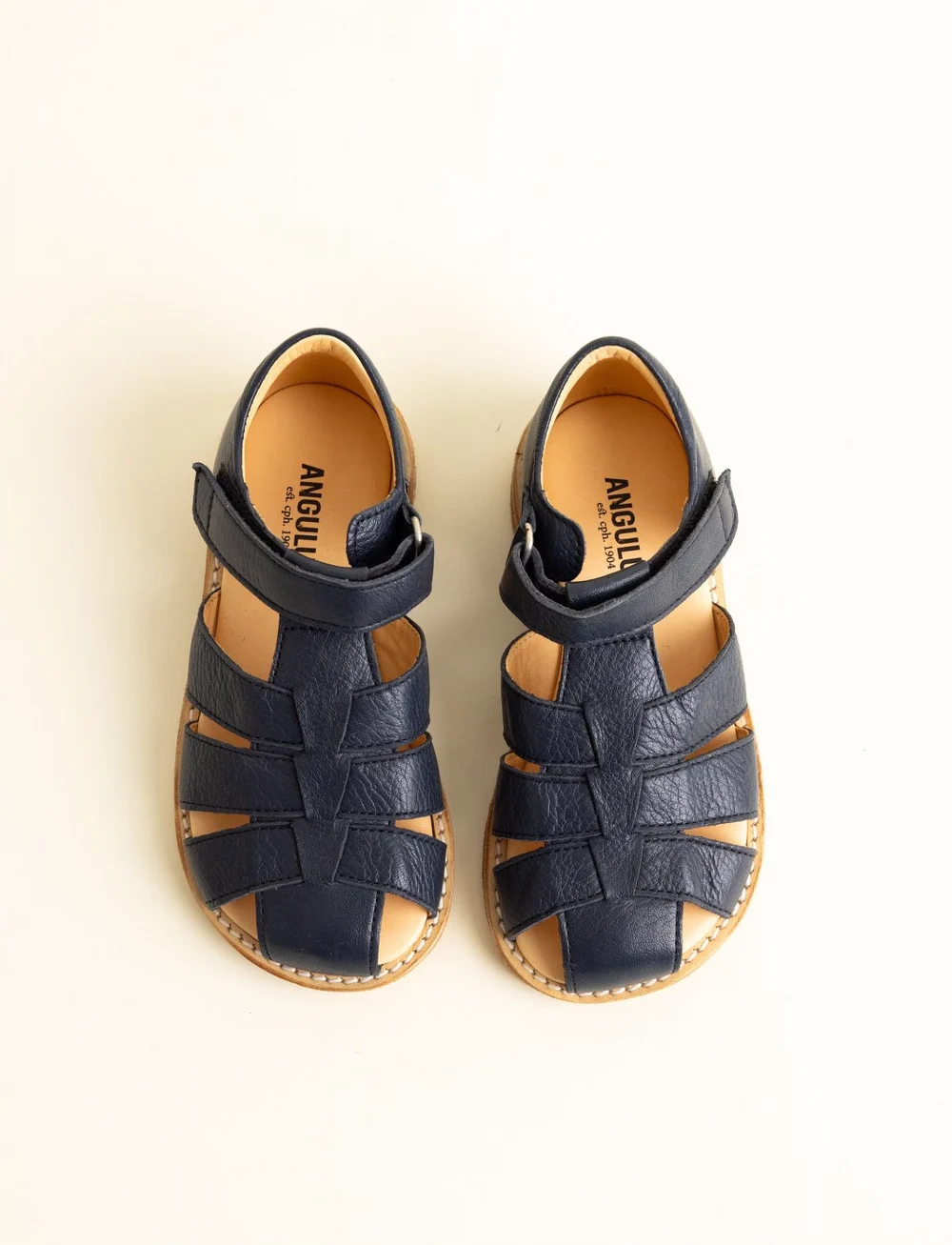 ANGULUS - Sandals - flat - closed toe - shoes - 2585 navy - 0