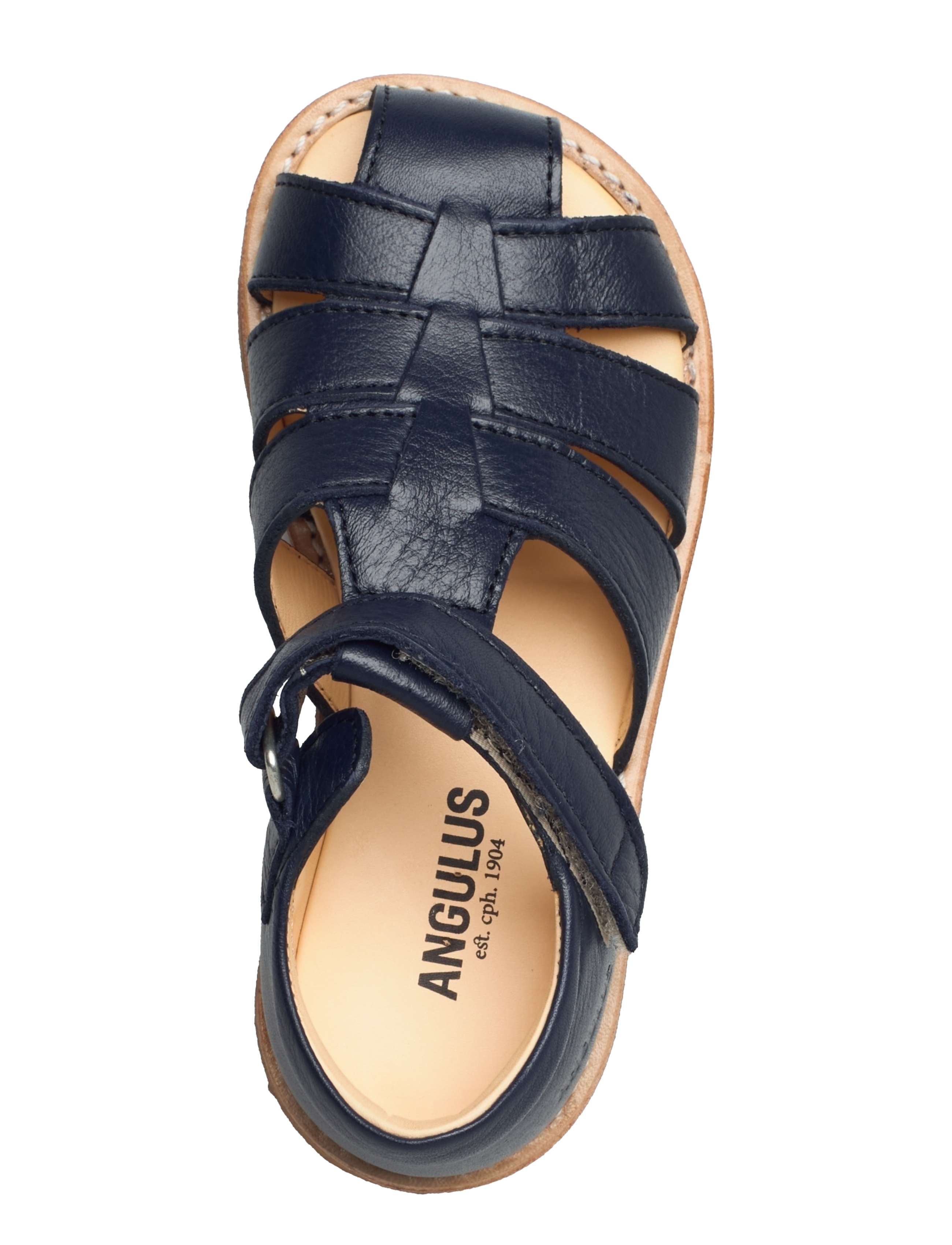 ANGULUS - Sandals - flat - closed toe - schoenen - 2585 navy - 4