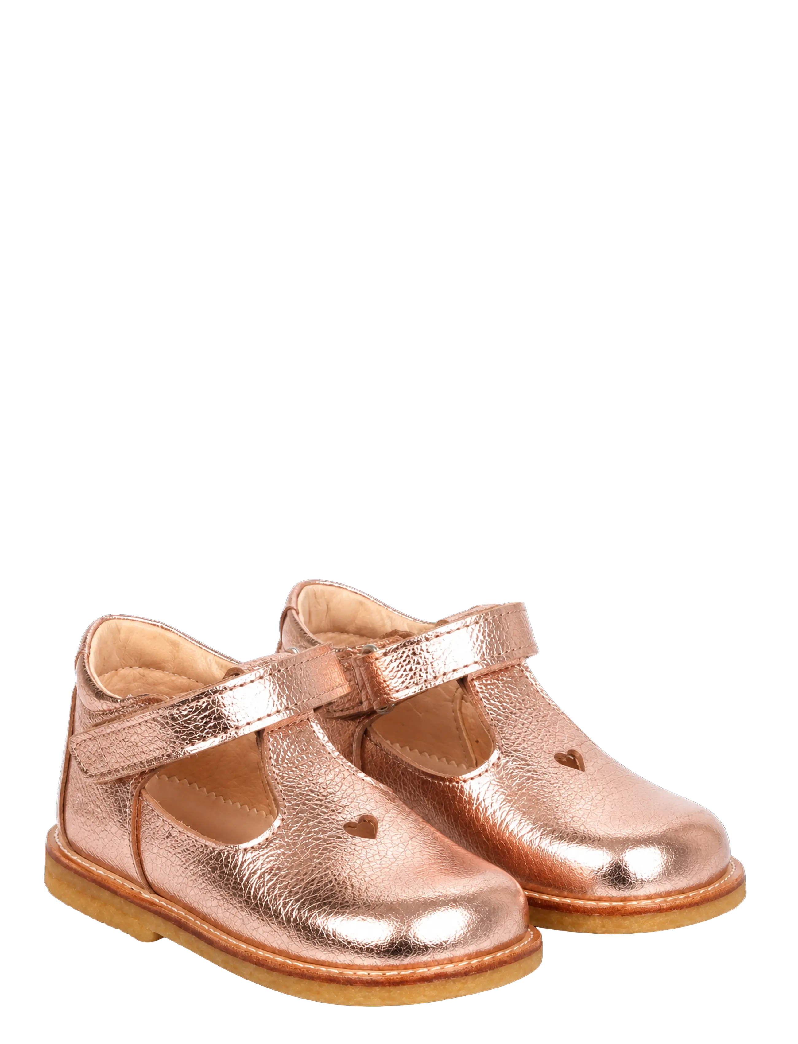 ANGULUS T - bar Shoe - Begynder str. 19-25 - 1311 ROSE GOLD / silver