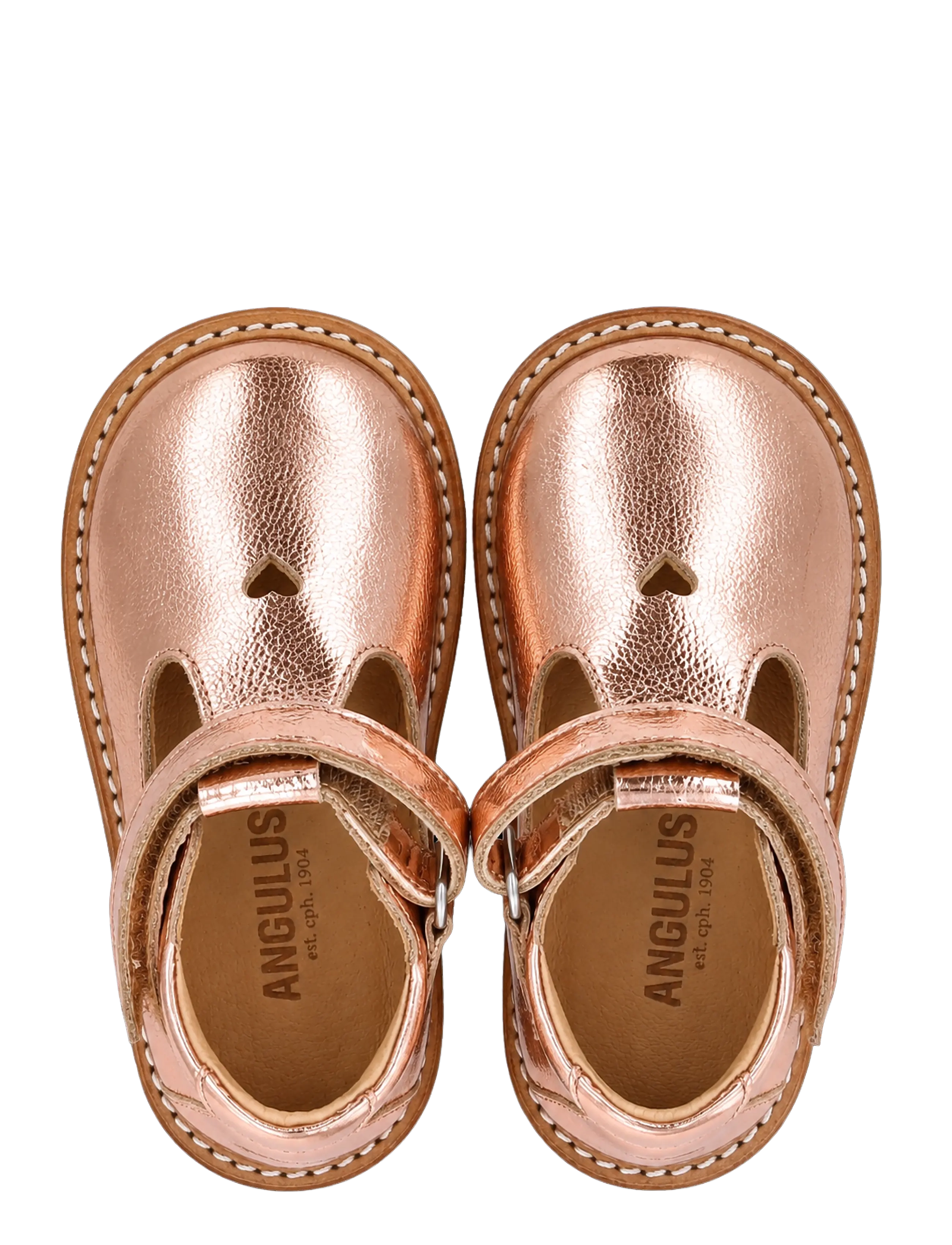 ANGULUS - T - bar Shoe - sko - 1311 rose gold - 3