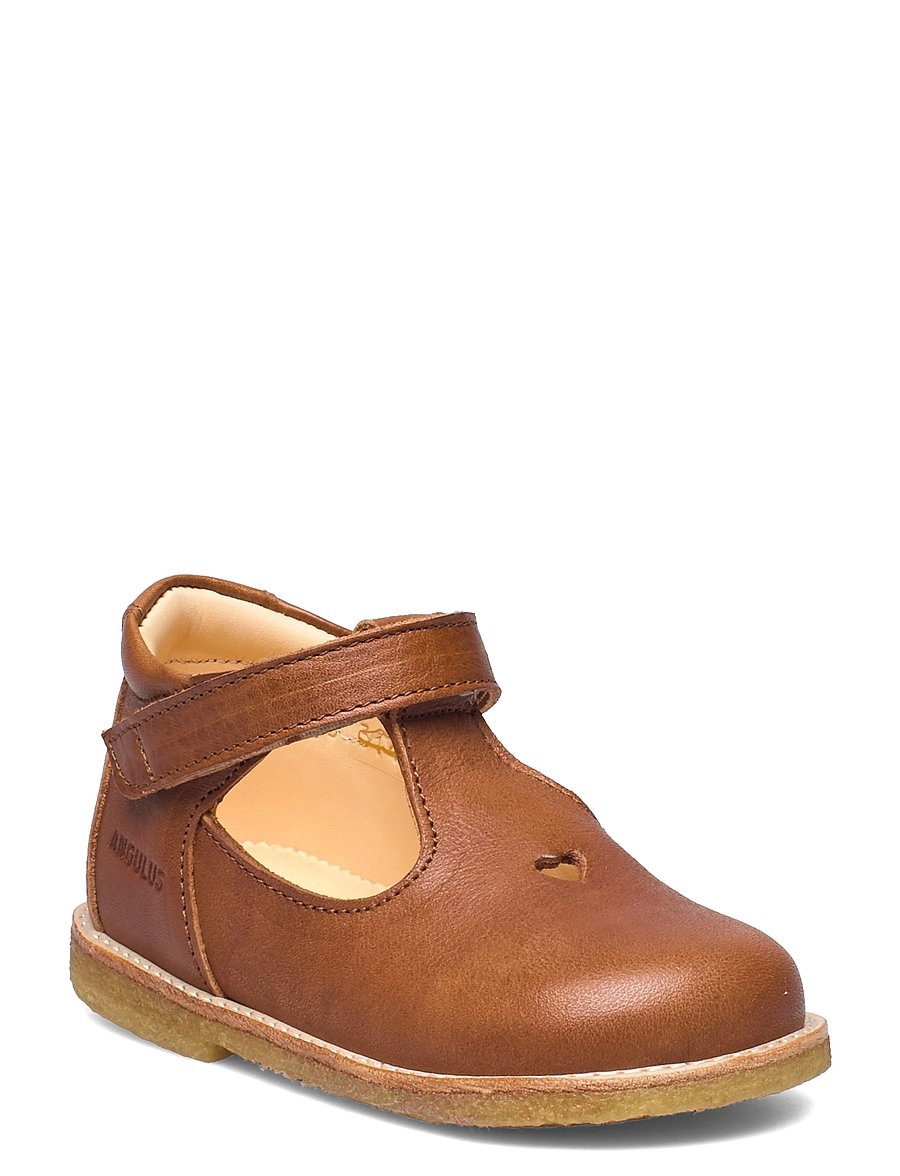 ANGULUS - T - bar Shoe - sko - 1545 cognac - 0