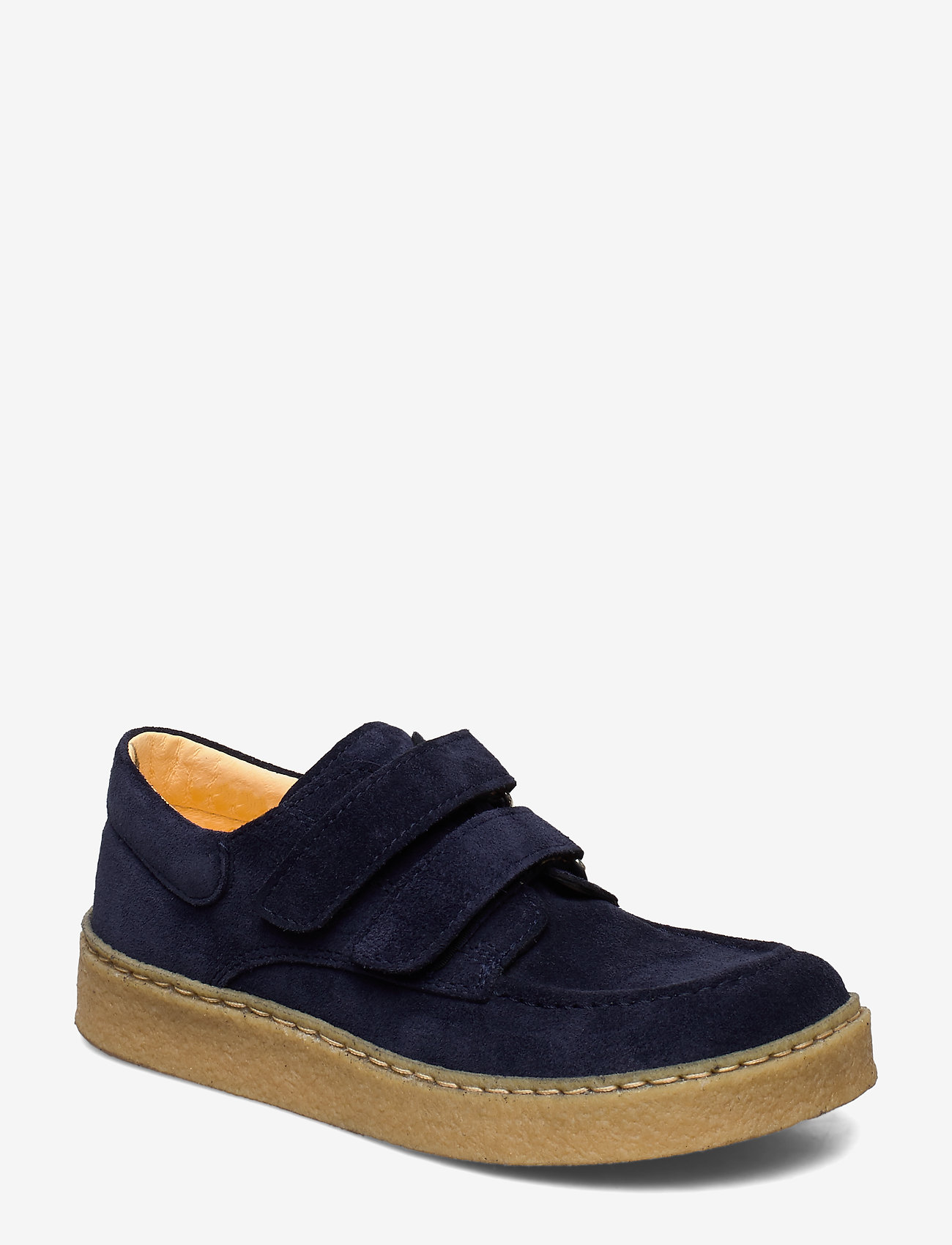 Shoes - flat - with velcro - 2197 NAVY