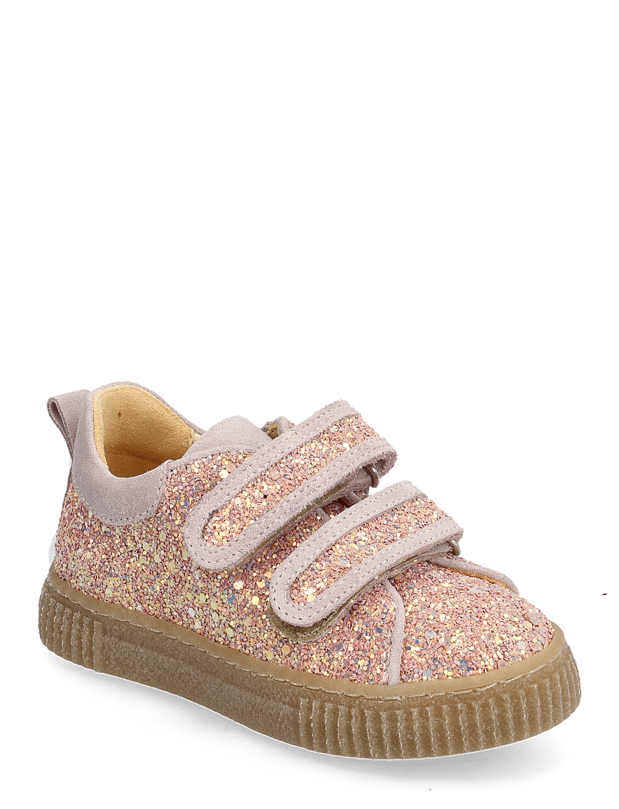 ANGULUS - Shoes - flat - with velcro - 2750/2731 rose glitter/pale ro - 0
