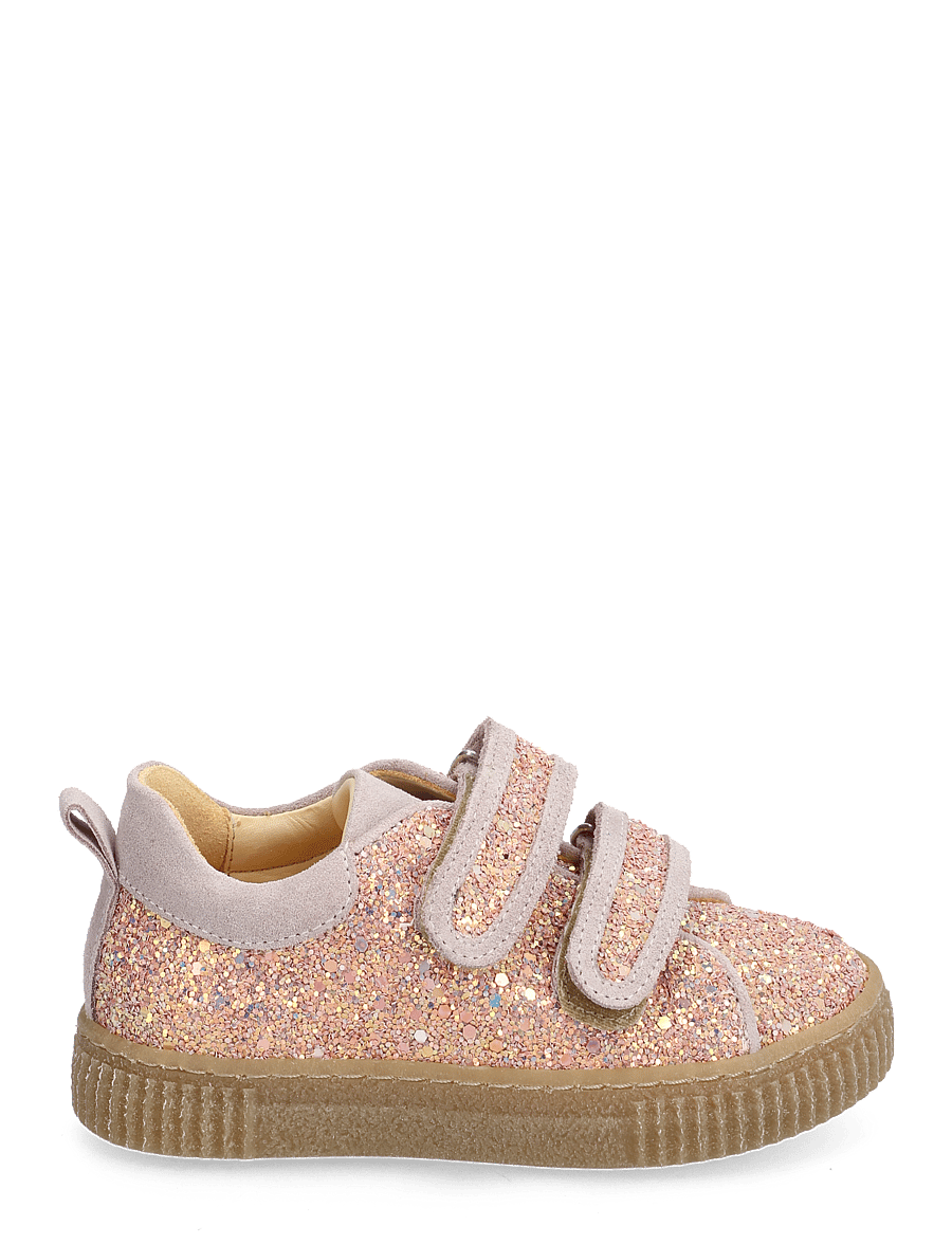 ANGULUS - Shoes - flat - with velcro - 2750/2731 rose glitter/pale ro - 1