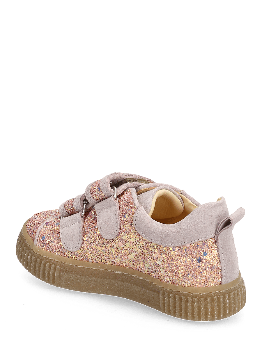 ANGULUS - Shoes - flat - with velcro - 2750/2731 rose glitter/pale ro - 2
