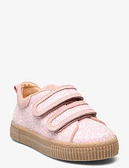 ANGULUS - Shoes - flat - with velcro - gode sommertilbud - 2698 rosa glitter/peach - 0