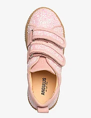 ANGULUS - Shoes - flat - with velcro - sommerschnäppchen - 2698 rosa glitter/peach - 3