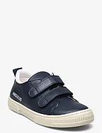 Shoes - flat - with velcro - 2585/1521 NAVY/WHITE