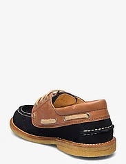 ANGULUS - Shoes - flat - with lace - barn - 2215/1789 navy/cognac - 2