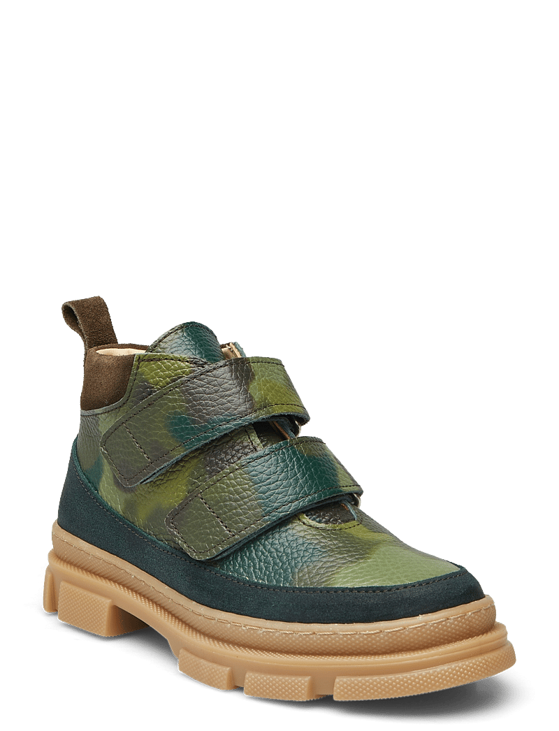 ANGULUS - Shoes - flat - with velcro - skor - 3332/3307/3225 deep teal/camo - 0