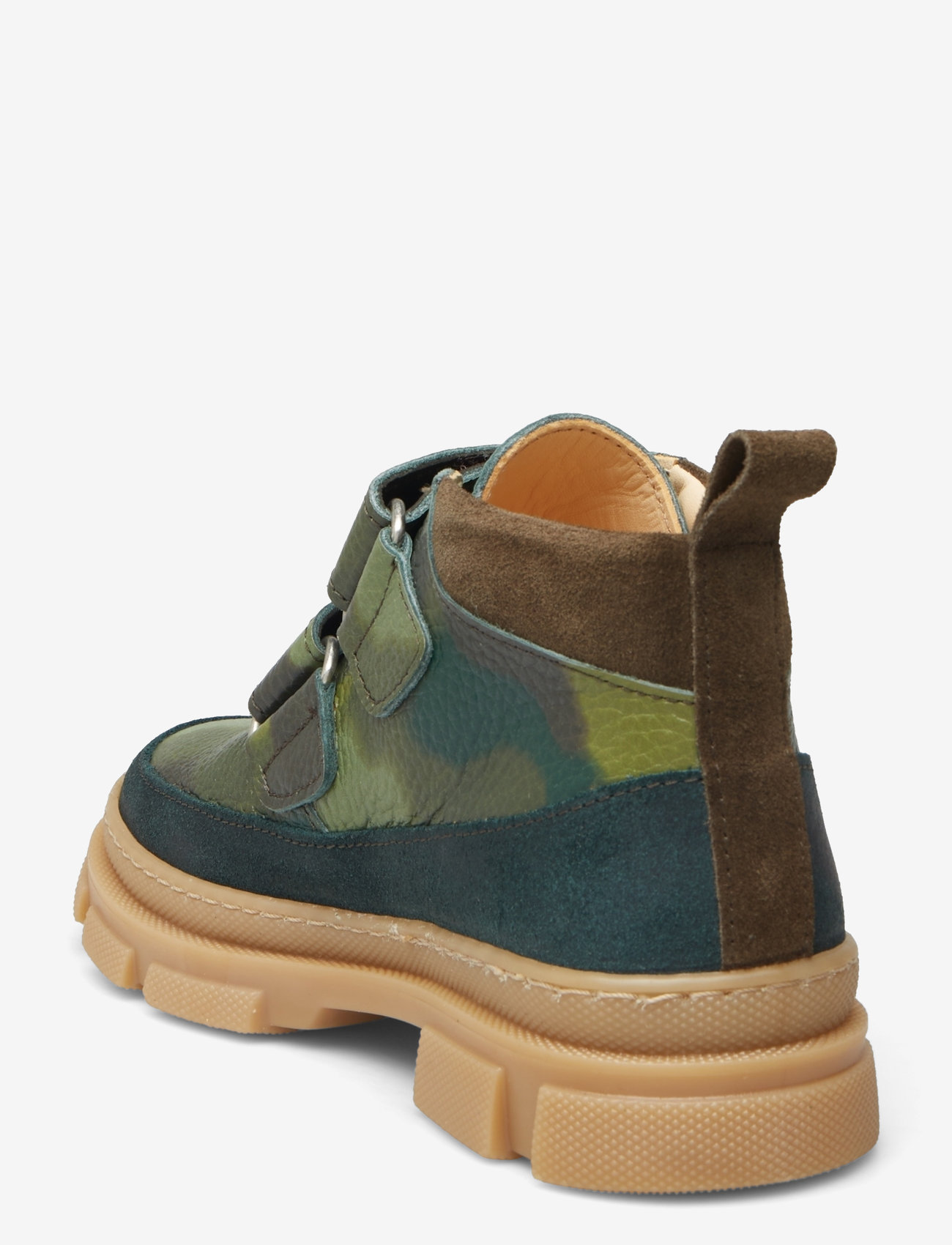 ANGULUS - Shoes - flat - with velcro - efterårssko - 3332/3307/3225 deep teal/camo - 2