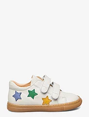 ANGULUS - Shoes - flat - with velcro - gode sommertilbud - 1493/a005 off white/stars - 1