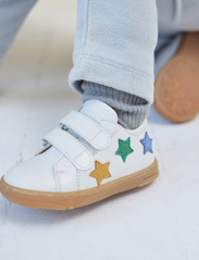 ANGULUS - Shoes - flat - with velcro - gode sommertilbud - 1493/a005 off white/stars - 6