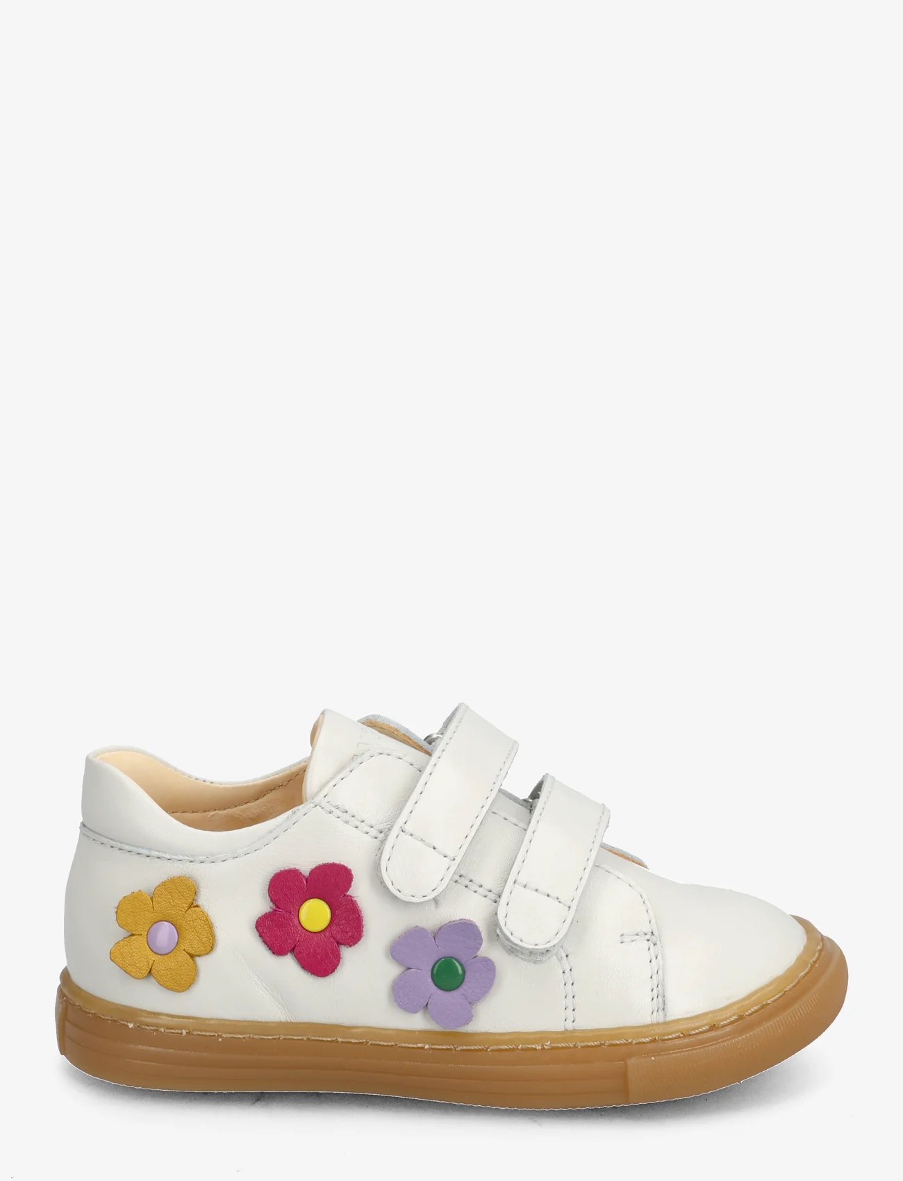 ANGULUS - Shoes - flat - with velcro - zomerkoopjes - 1493/a001 off white/flowers - 1