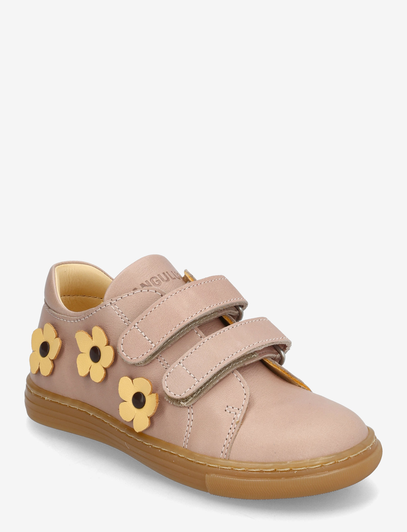 ANGULUS - Shoes - flat - with velcro - lave sneakers - 3203/2713 rosebud/mellow yello - 0