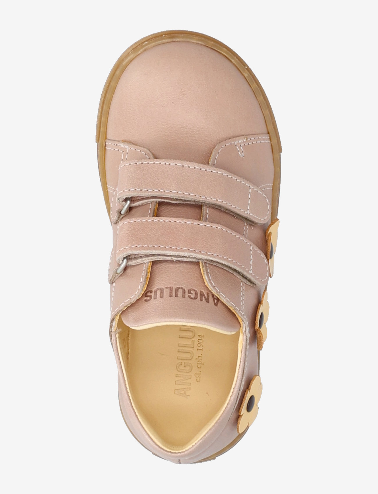 ANGULUS - Shoes - flat - with velcro - lave sneakers - 3203/2713 rosebud/mellow yello - 3