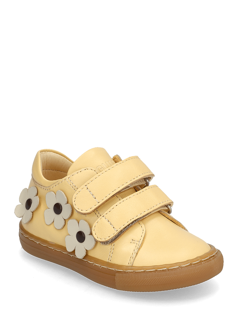 ANGULUS - Shoes - flat - with velcro - 2713/1502 mellow yellow/butter - 1