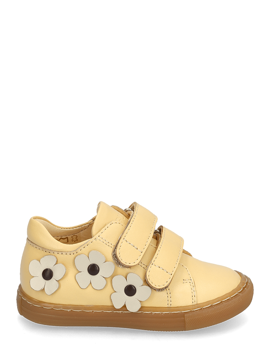 ANGULUS - Shoes - flat - with velcro - 2713/1502 mellow yellow/butter - 2