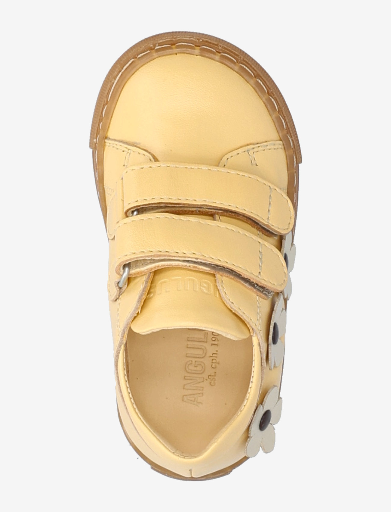 ANGULUS - Shoes - flat - with velcro - niedriger schnitt - 2713/1502 mellow yellow/butter - 3