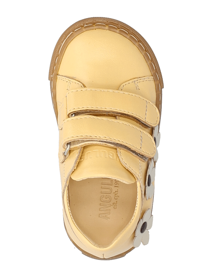 ANGULUS - Shoes - flat - with velcro - 2713/1502 mellow yellow/butter - 4