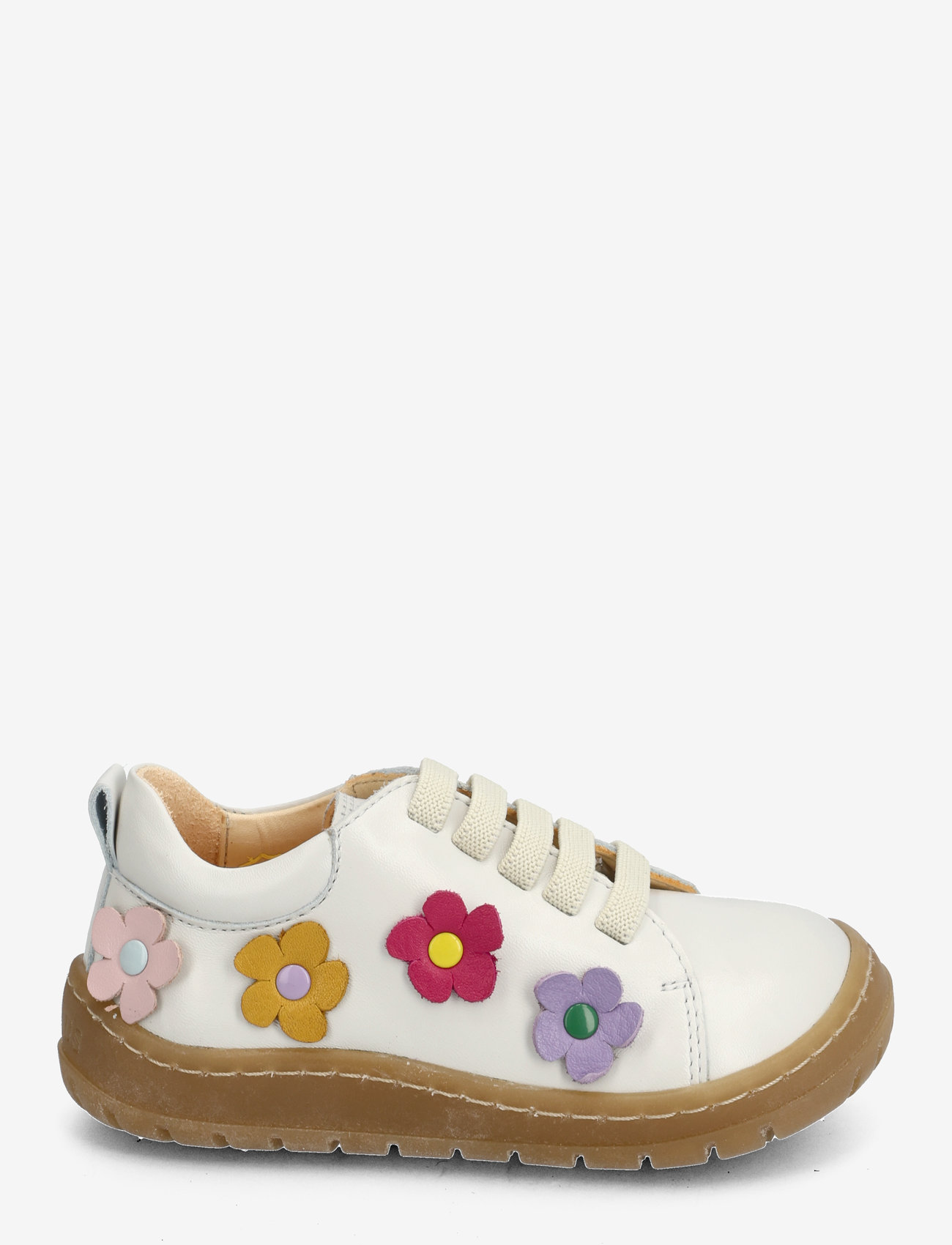 ANGULUS - Shoes - flat - with lace - kesälöytöjä - 1493/a002 off white/flowers - 1