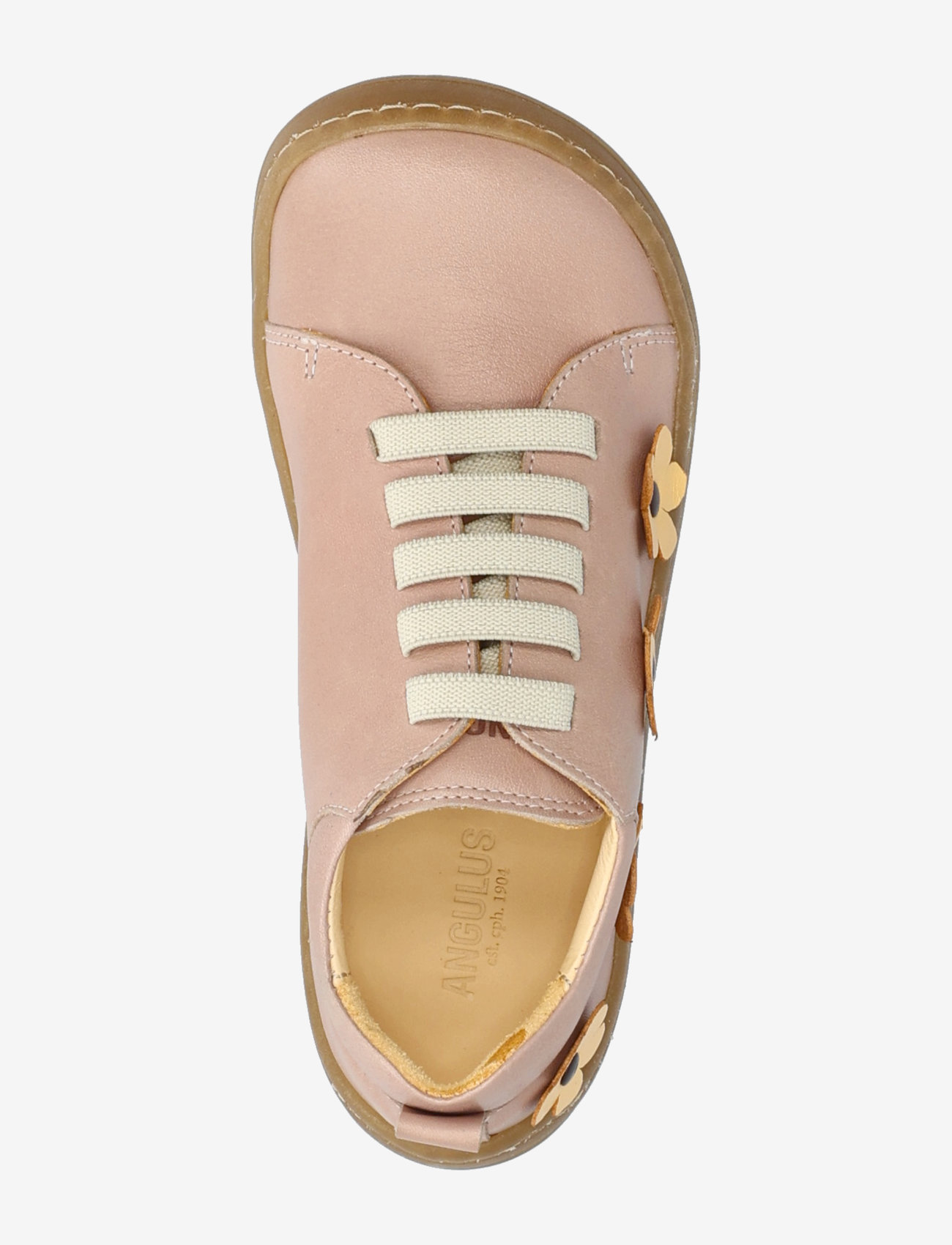 ANGULUS - Shoes - flat - with lace - niedriger schnitt - 3203/2713 rosebud/mellow yello - 3