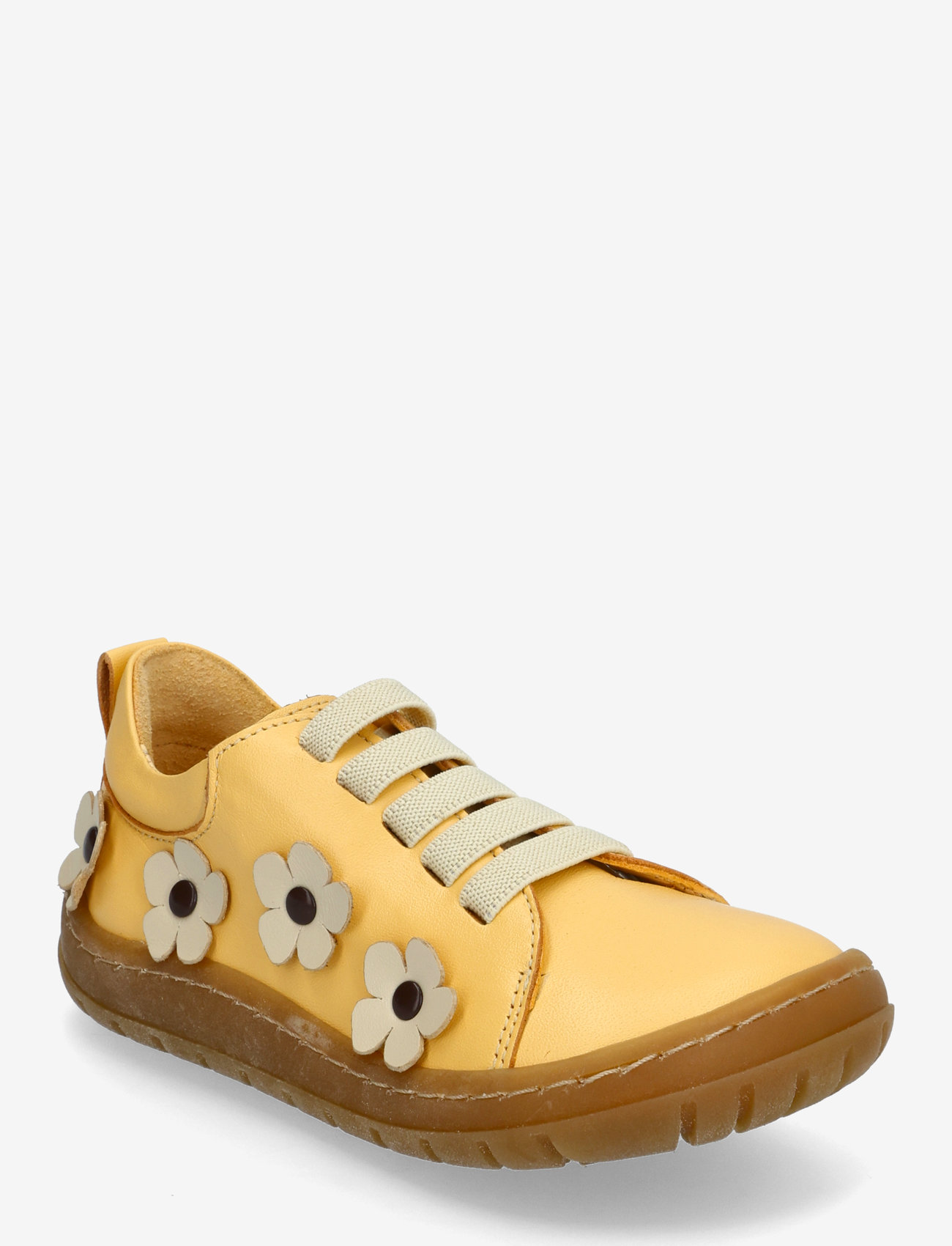 ANGULUS - Shoes - flat - with lace - niedriger schnitt - 2713/1502 mellow yellow/butter - 0